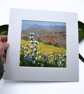 Scottish landscape - original mounted painting - sunny day - wildflowers - Image 4