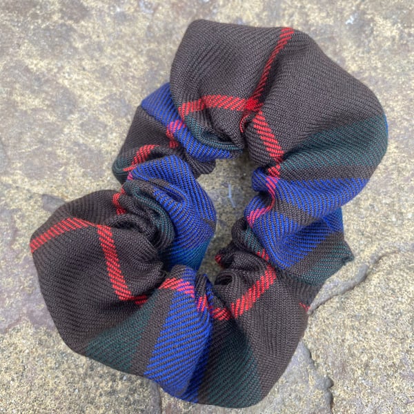 Fraser Ancient Hunting Tartan Hair Scrunchie