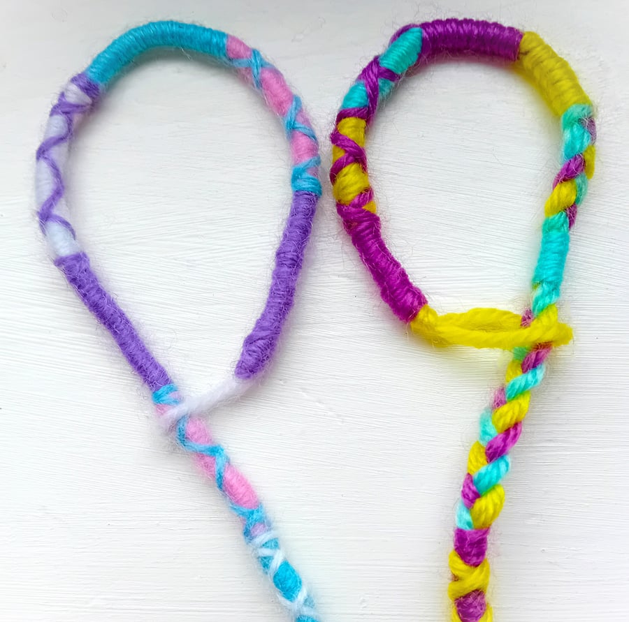 Boho Handwoven Hair Braids - Reusable - Eco-Friendly