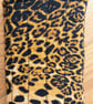 Leopard Print Quilted Fabric Glasses Case - Image 3