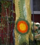 Handmade felted merino wool scarf - Image 3