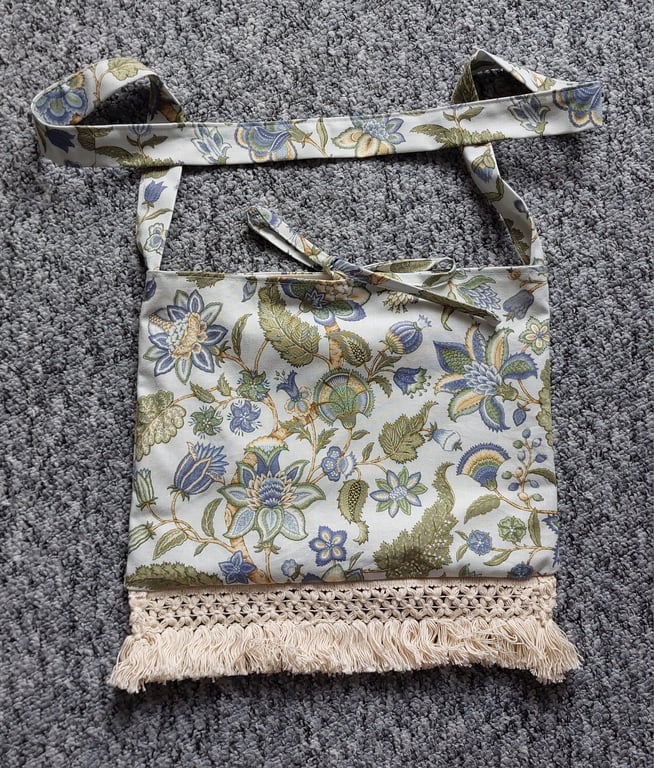 Boho style festival cross body bag 