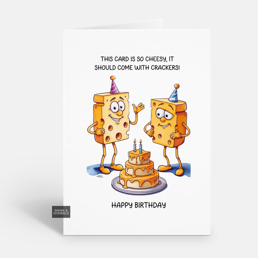 Unique Funny Birthday Card For Him Or Her 