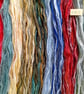 Weaving yarns, thrums and fibres, textured creative threads - Image 2