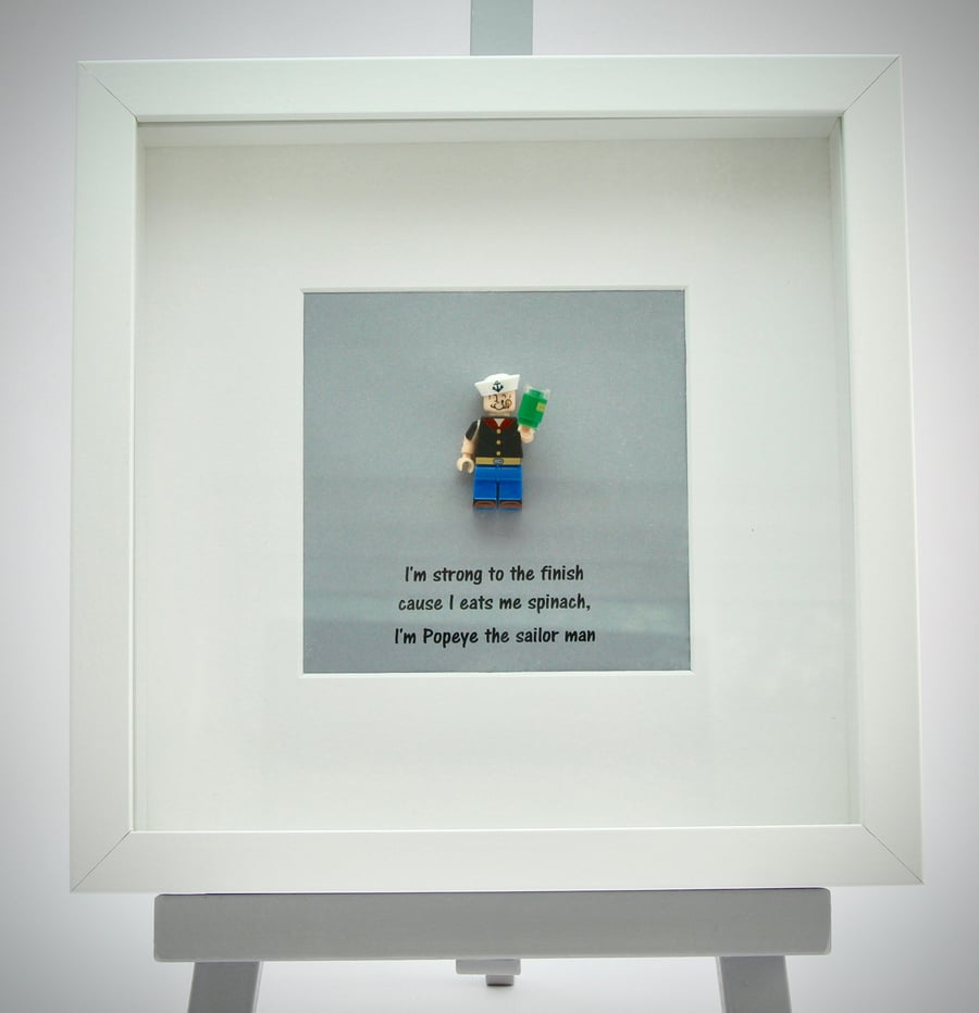 Popeye the Sailor man mini Figure frame