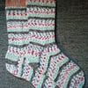 Socks, Hand knitted, adult SMALL size 4-5