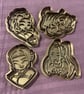 K Pop Demon Hunters Huntrix Cookie Cutter Set x 4 Designs