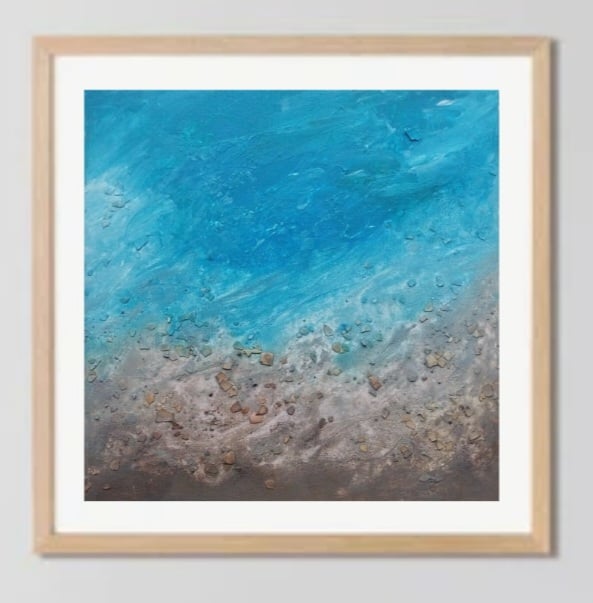 "Seashells" Original Abstract Painting 