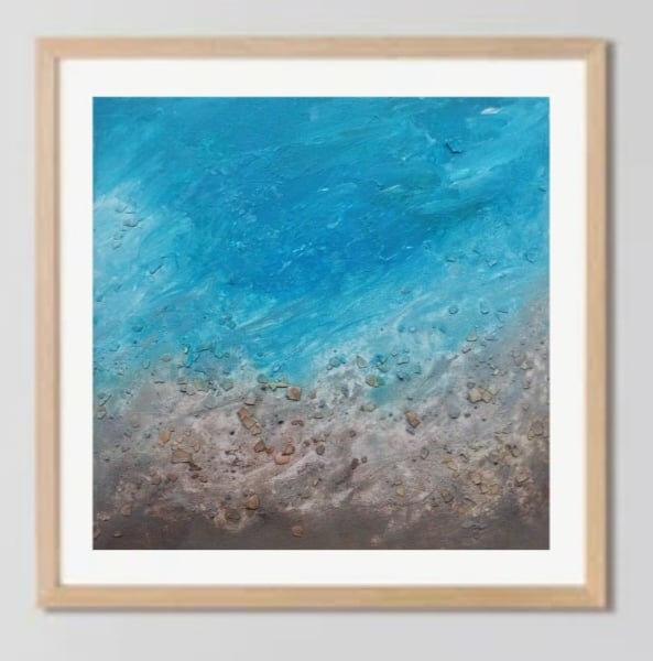 "Seashells" Original Abstract Painting 