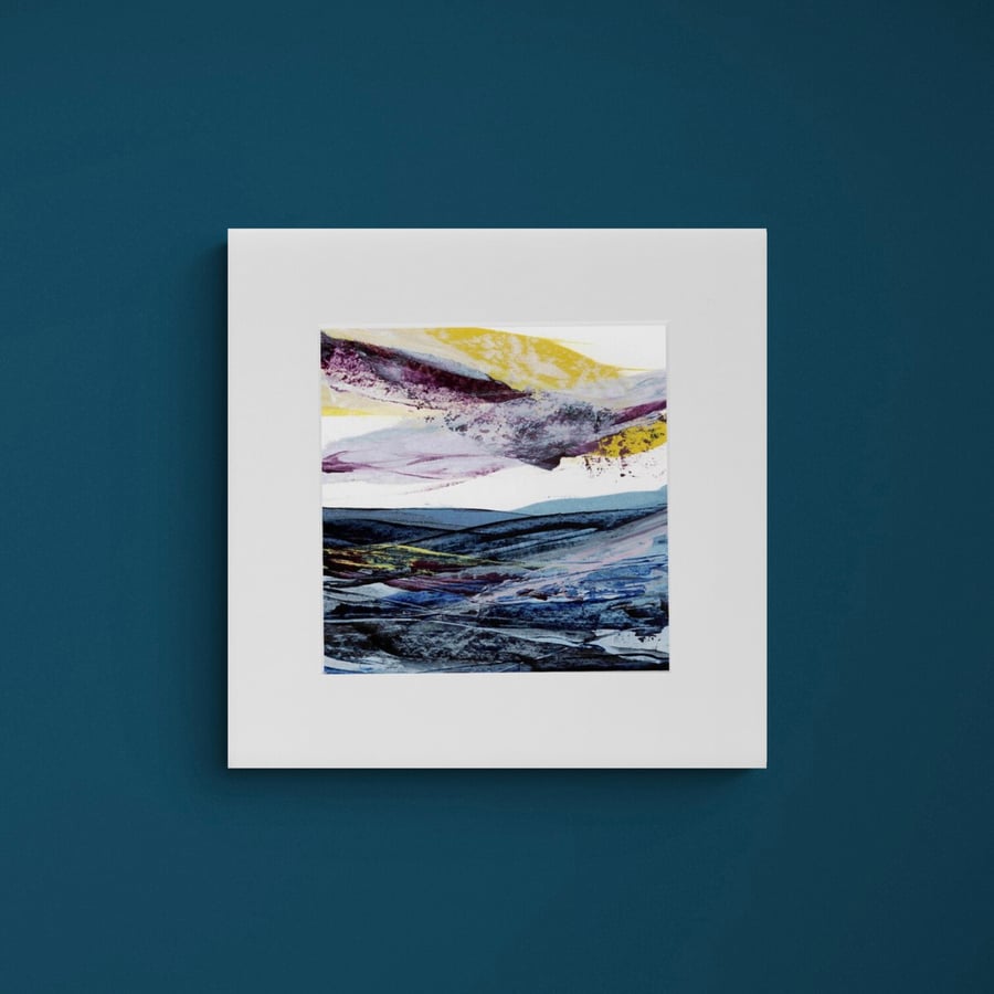 ‘Rays of Joy’ Mini Mounted Seascape Print