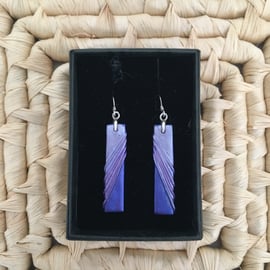 Lavender Toned Drop Earrings