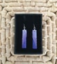 Lavender Toned Drop Earrings - Image 1
