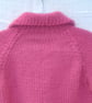 Knitted Cabled Chunky Cardigan with a Collar, Children's Gift Ideas, Custom Make - Image 7