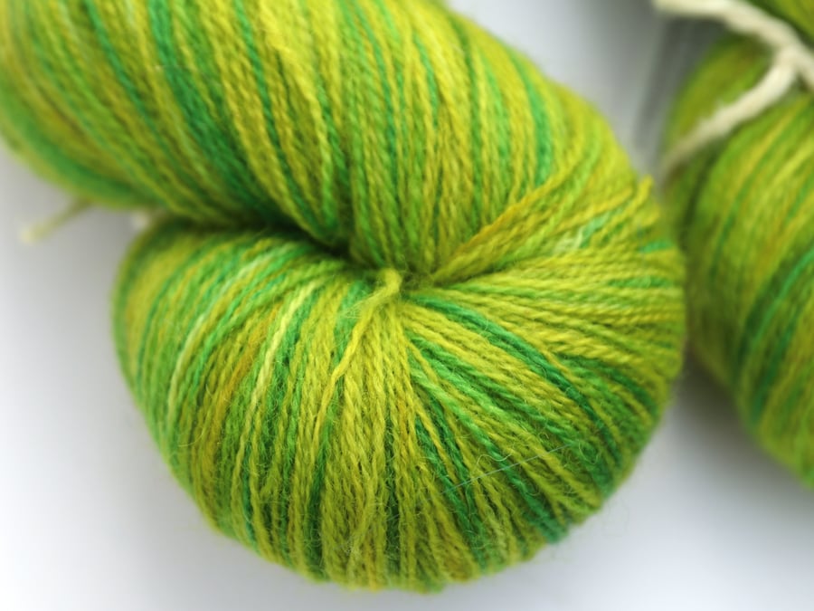 SALE: Poison - Superwash Bluefaced leicester laceweight yarn