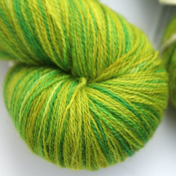 SALE: Poison - Superwash Bluefaced leicester laceweight yarn