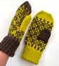 Octothorp Mittens Knitting Pattern - Image 2