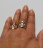 Arts and Crafts rose ring - Image 4