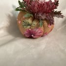 Stuffed pumpkin, sparkly pumpkins, floral pumpkin