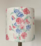Pink Blue Cottage Sweetpeas a Laura Ashley 80s Vintage Fabric Lampshade option  - Image 6