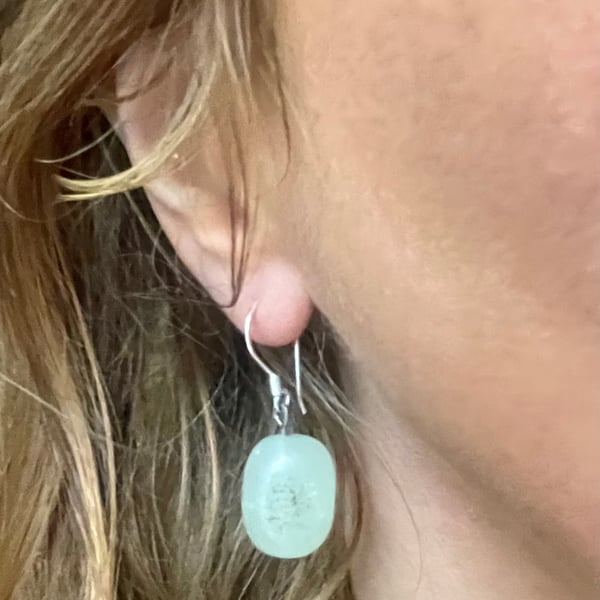 Jade Drop Earrings 
