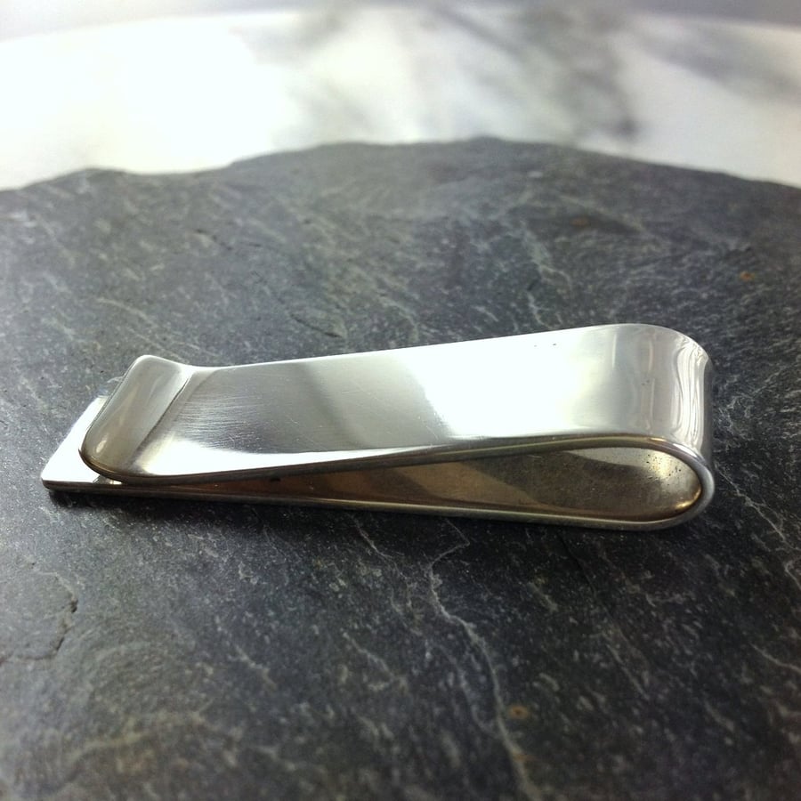 Sterling silver money clip 