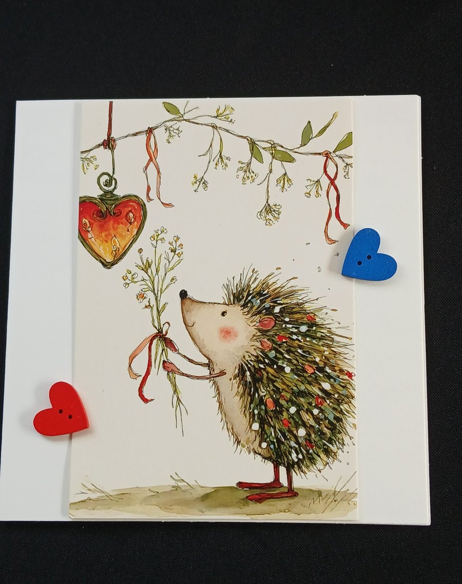 Handmade blank card 