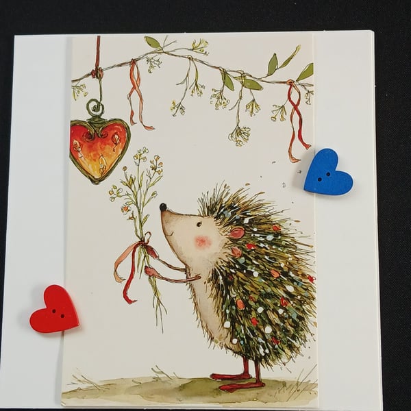 Handmade blank card 