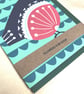 Robin Christmas Card - 4 pack - Image 3