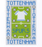 Tottenham Hotspur Spurs Cross Stitch Kit Size 4" x 6" Full Kit - Image 1