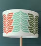 NEW Handmade Leaf Print Lampshade - Multicoloured - British Made  - Image 2