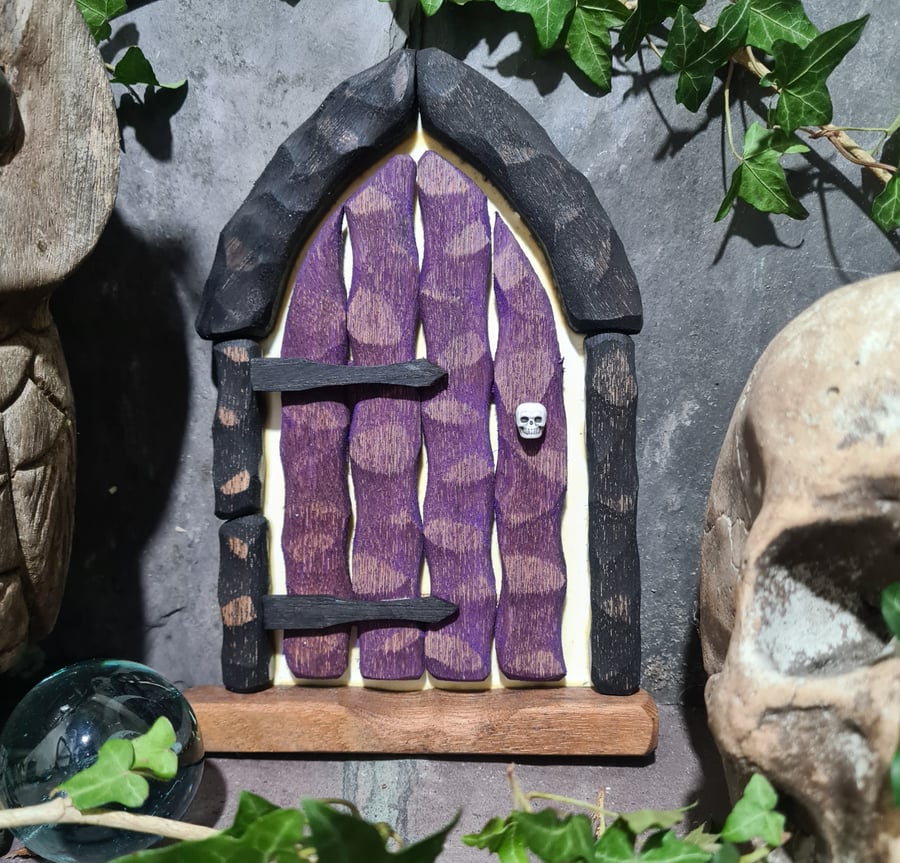 Fairy Door For Dark Elves - Glow in the Dark