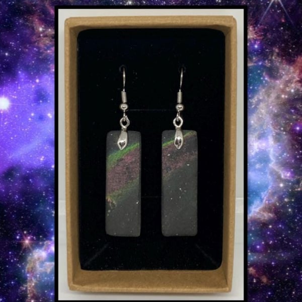 Cosmos lightweight clay earrings