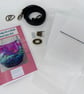 Bag Kit: Aurora Green & Purple Felt Bag on a Ball Materials Kit - Image 5