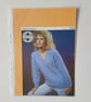 VINTAGE KNITTING PATTERN Ladies Blue Cable Chunky Sweater - Image 4
