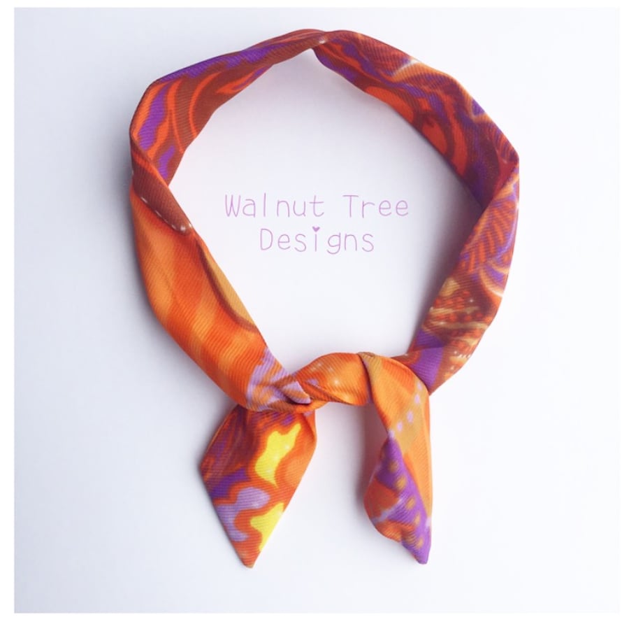 Wired headscarf