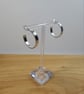 Sterling Silver Wide Hoops - Image 4