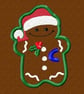 Personalised Gingerbread Person Tree Decoration - Image 2