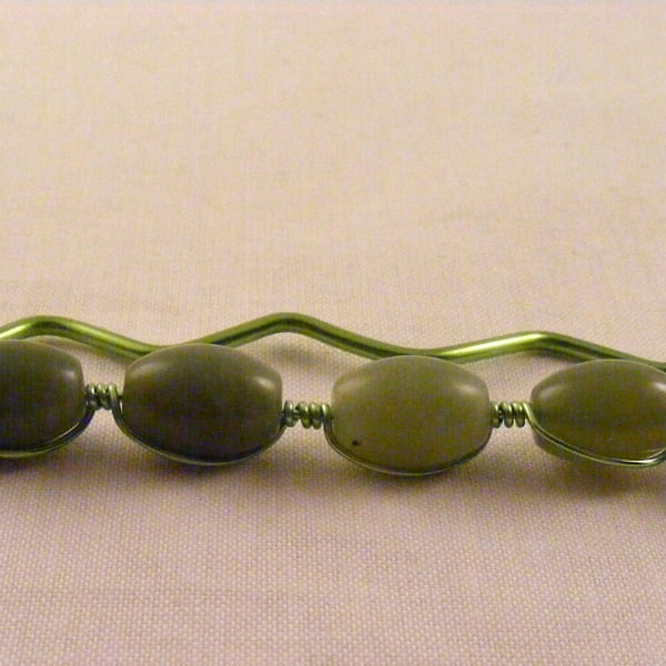 Green Jade Bookmark