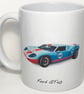 Ford GT40 - 11oz Ceramic Mug  - Image 2