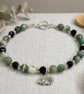 Hedgehog Charm Beaded Bracelet - Image 1