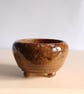 Handmade Stoneware Planter Wheel Thrown Wabi Sabi Ceramic Pot (10cm)