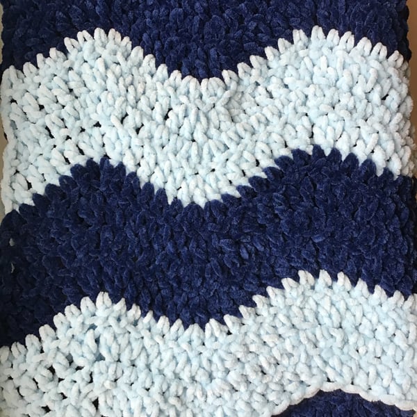 Blue Super Soft Baby Blanket