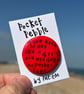 Superhero Fun Humerous Pocket Pebble  - Image 1