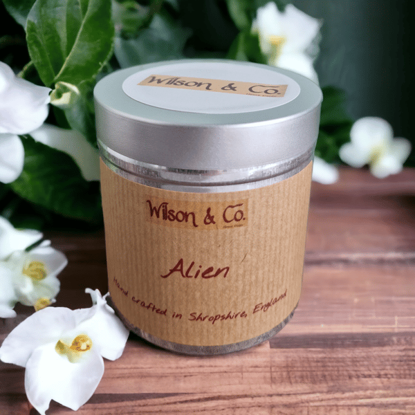 Alien perfume Scent Candle in a tin 230g