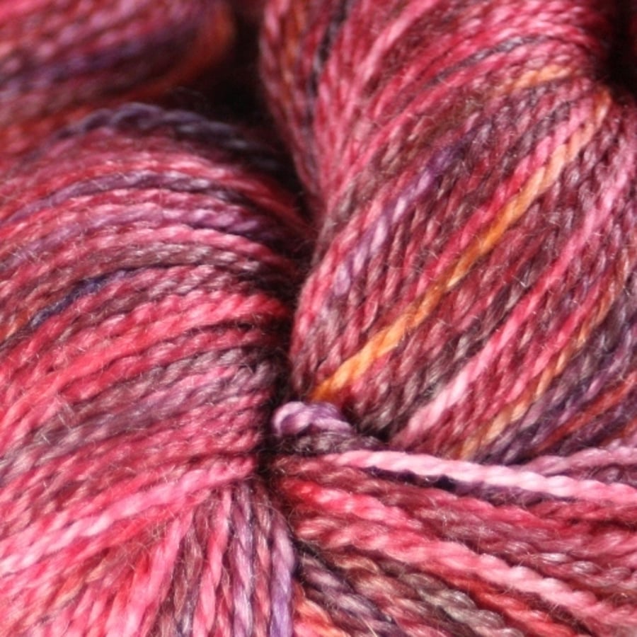 Autumn Skies - Limited Edition merino/seacell yarn