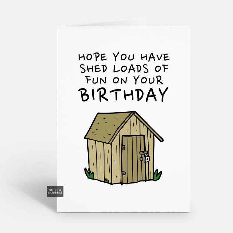 Unique Funny Birthday Card For Him Or Her 