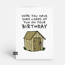 Unique Funny Birthday Card For Him Or Her 