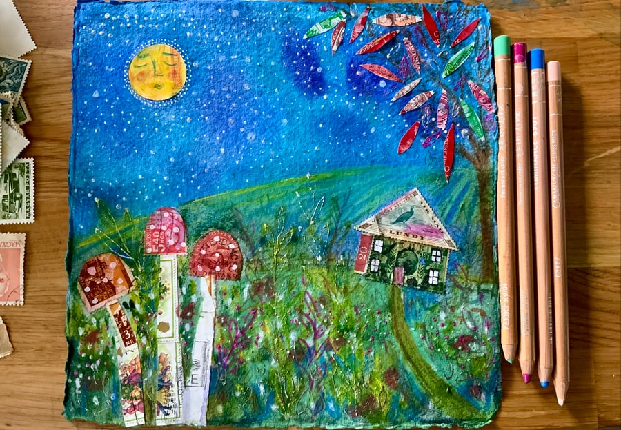 Moonlit, original painting