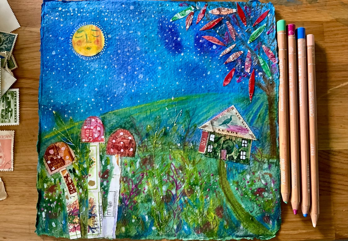 Moonlit, original painting