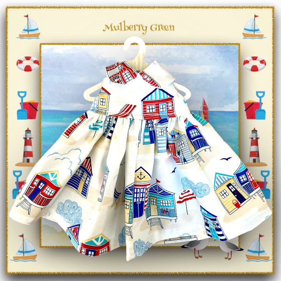 Reserved for Shani - White Beach Huts Dress